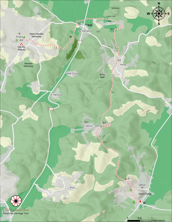 Topo map
