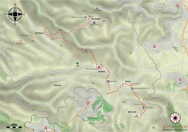 Topo map