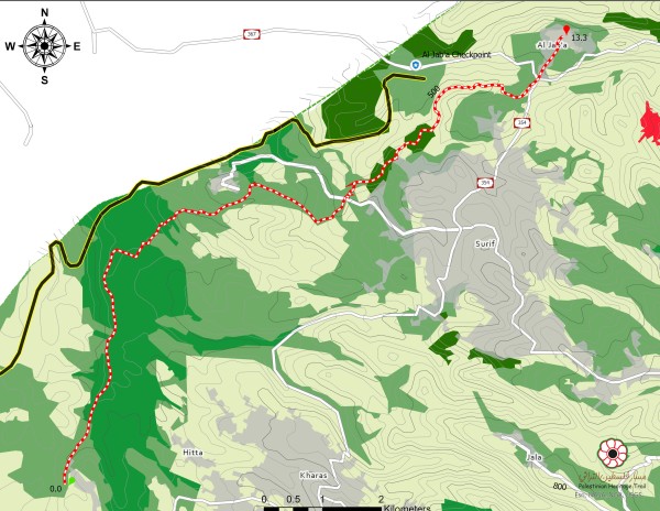 Topo map