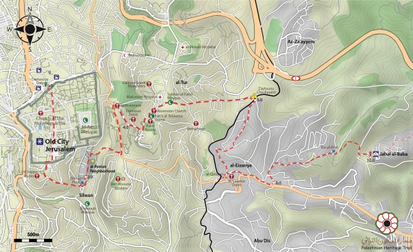 Topo map