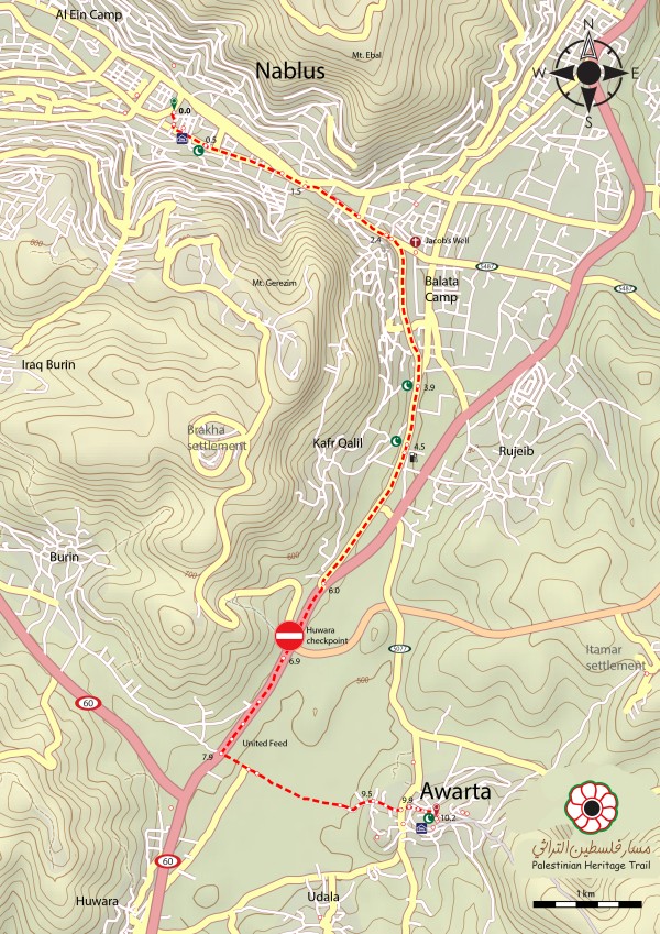 Topo map