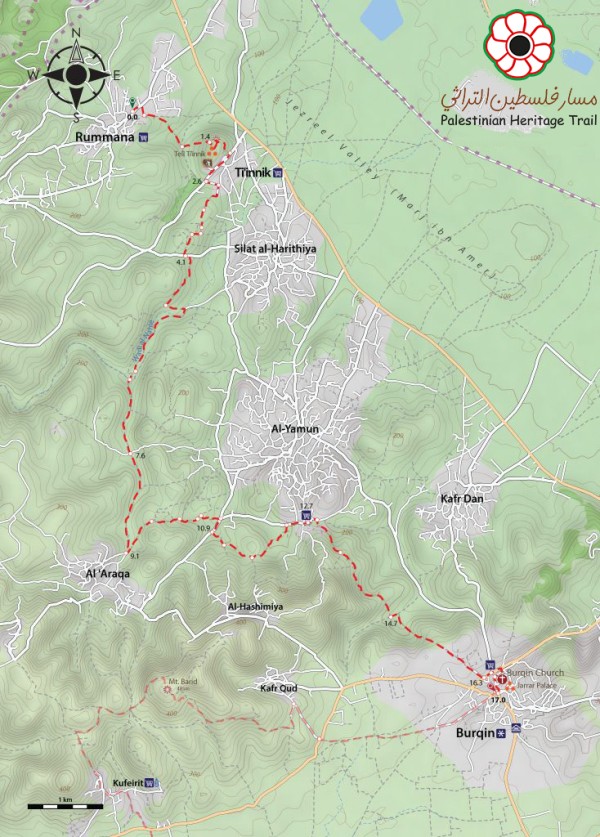 Topo map