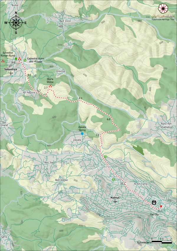 Topo map