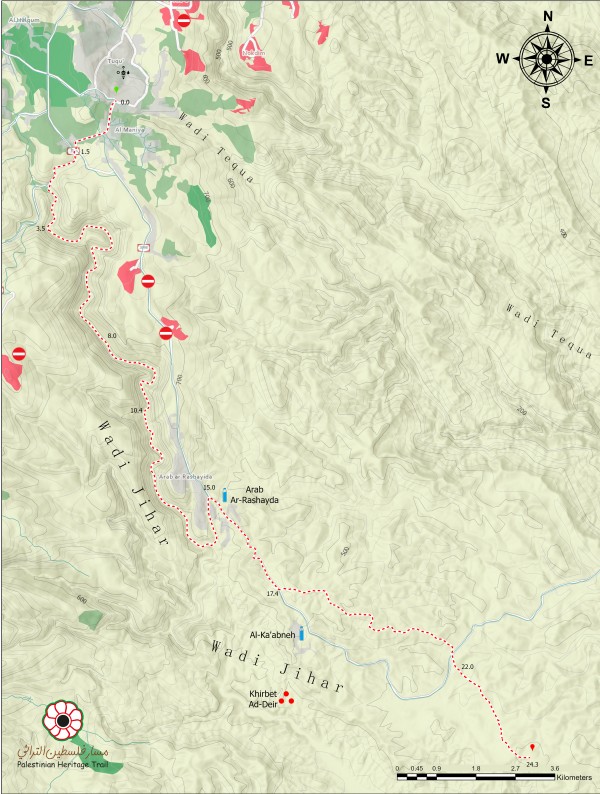 Topo map